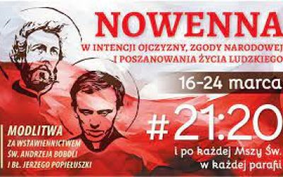 Nowenna w intencji Ojczyzny