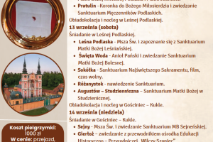 Pielgrzymka Sanktuaria Wschodniej i Północnej Polski