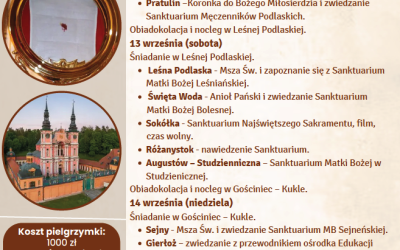 Pielgrzymka Sanktuaria Wschodniej i Północnej Polski