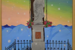 Krzyże i kapliczki Parafii – prace plastyczne dzieci